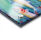 Trout Invasion Impression Acrylique