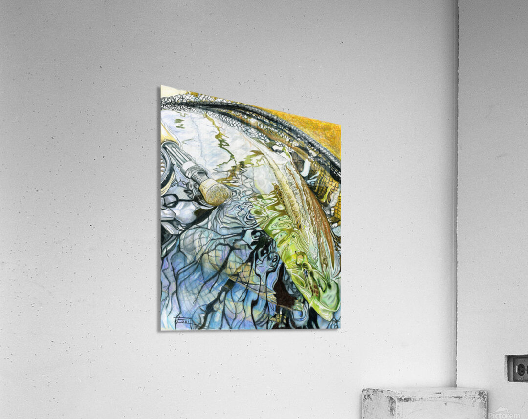 Lake Run Brownie Acrylic Print