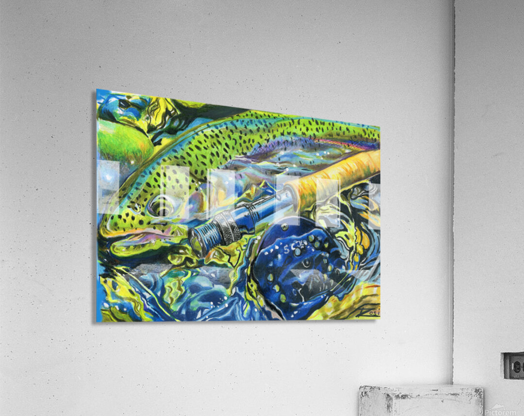 Rainbow Reflection Acrylic Print