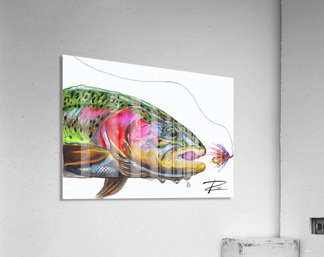 Rainbow II Impression acrylique