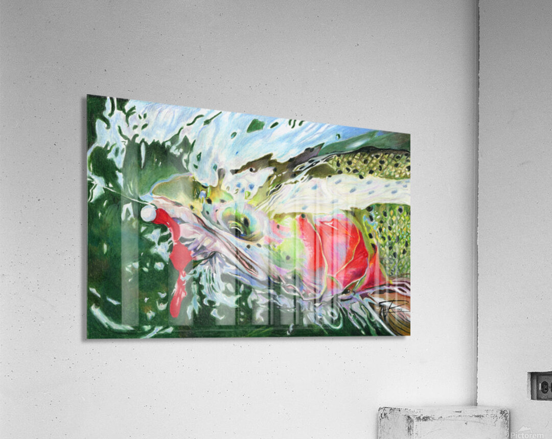 Scarlett O Steelhead Impression acrylique