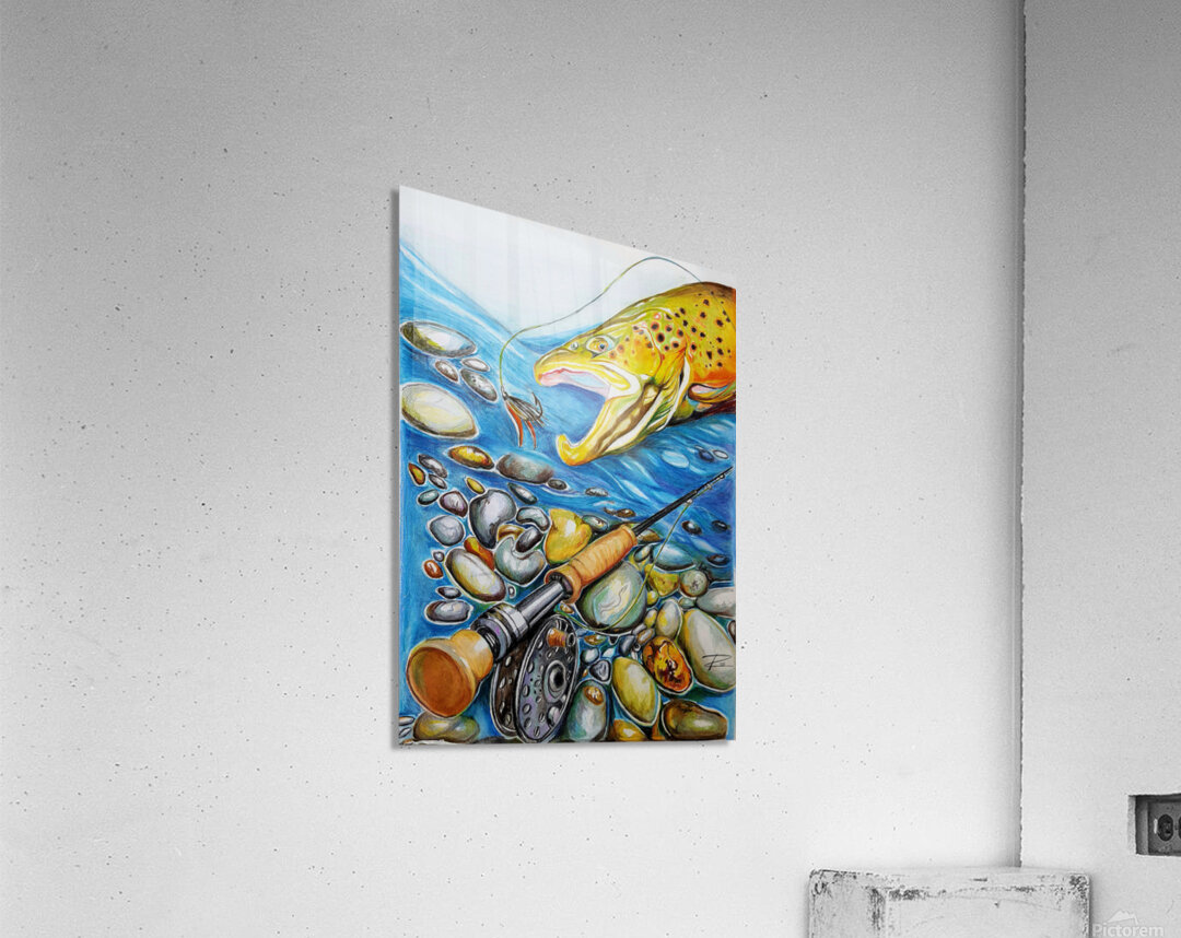 Fly Hunter Impression acrylique