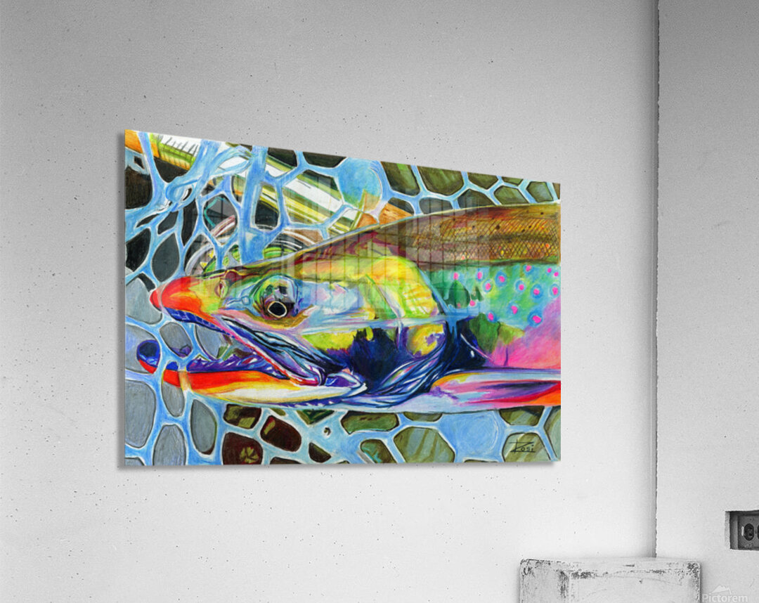 Dolly Varden IV Impression acrylique