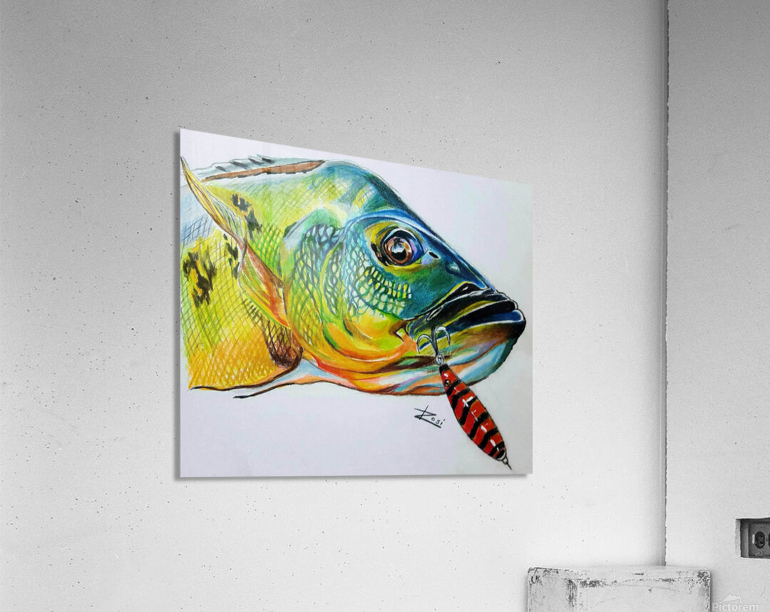 Peacock II Impression acrylique