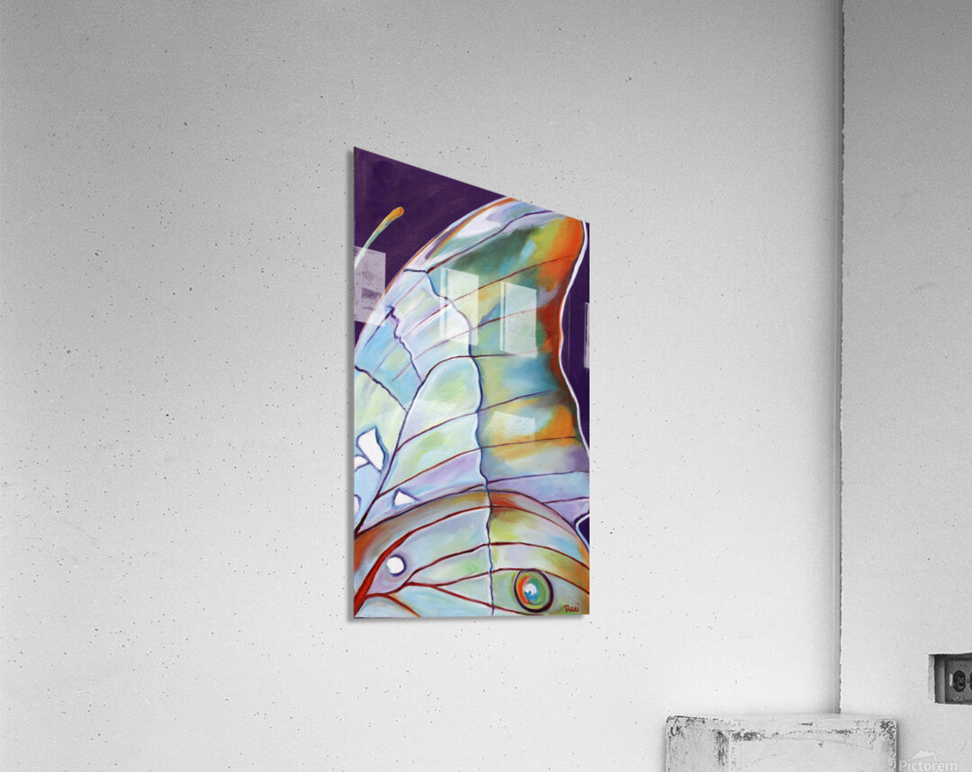 Blue Wing Acrylic Print