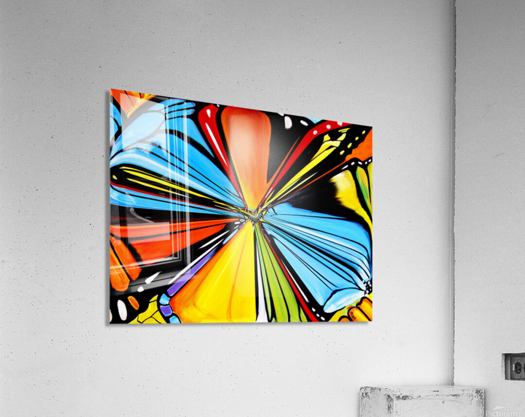 Undisturbed Impression acrylique