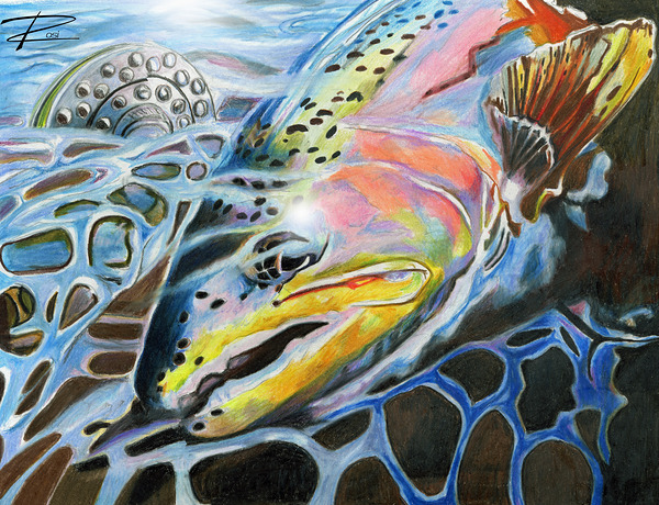 Reel Reflection II Print