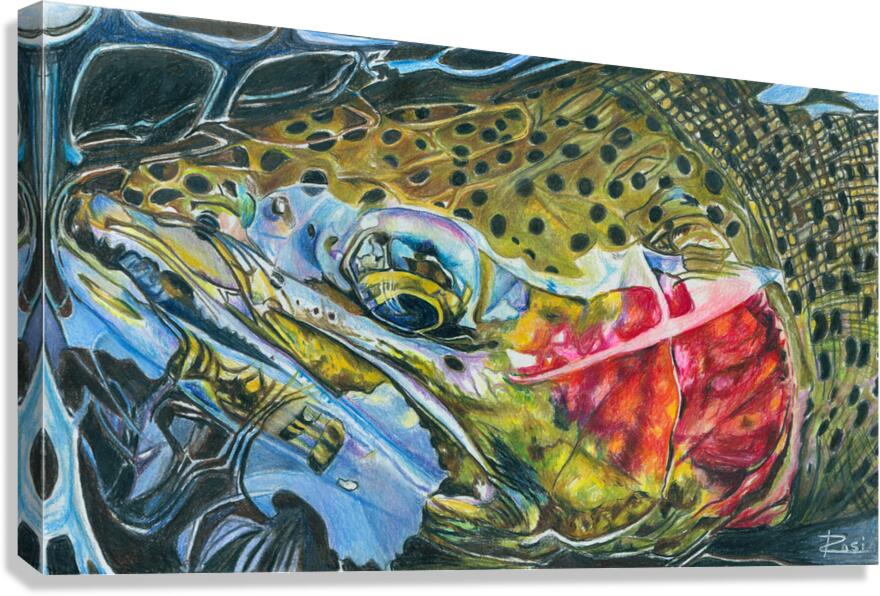  Number 670 Canvas Print