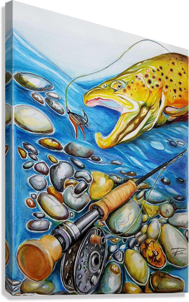 Fly Hunter Canvas Print