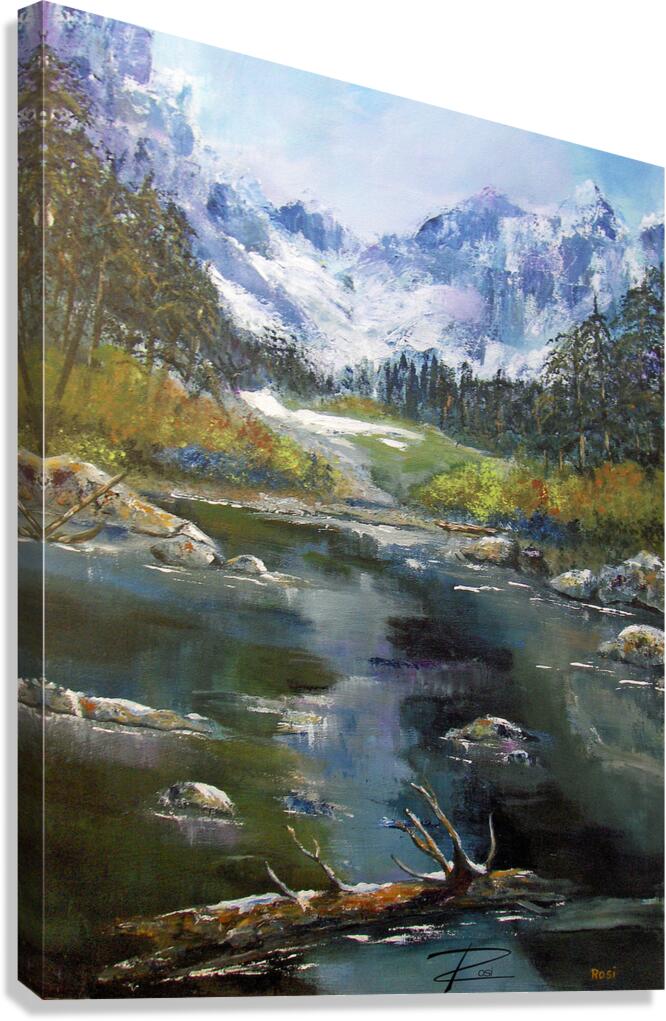 Mountain Vista Canvas Print