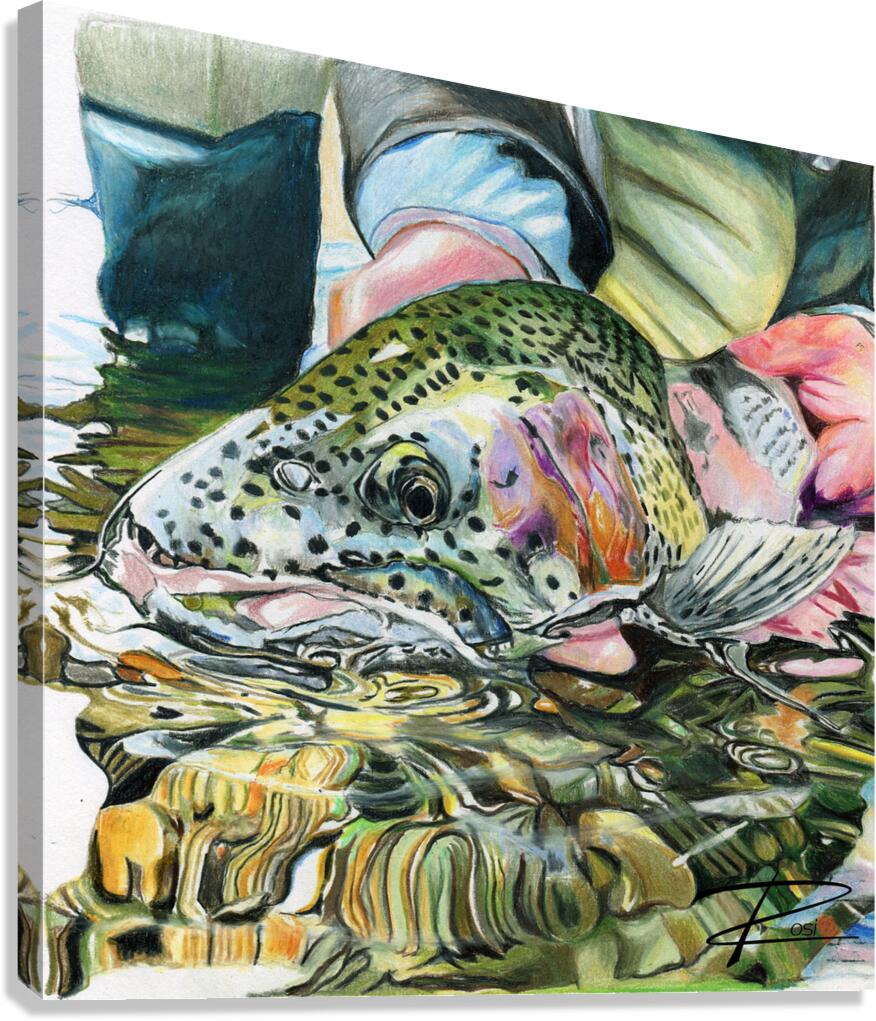 On The Rocks Canvas Print