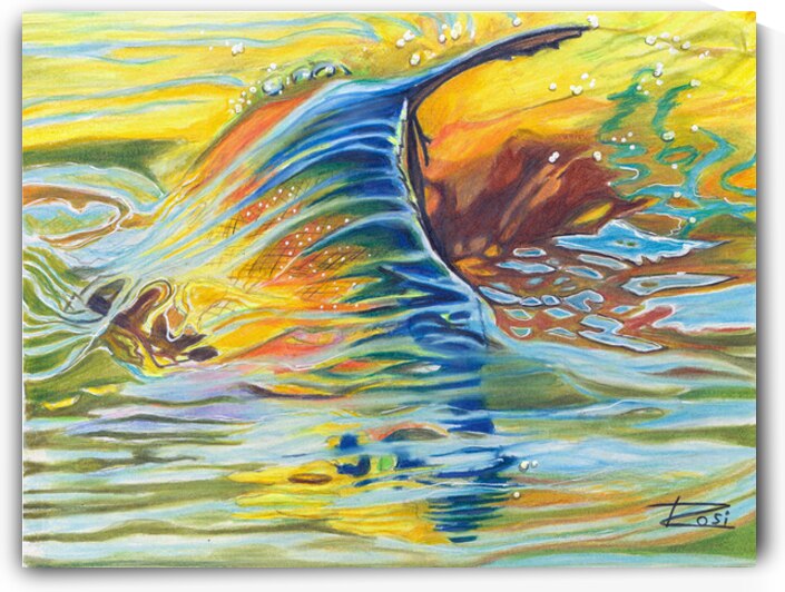 Splash II by Rosi Oldenburg