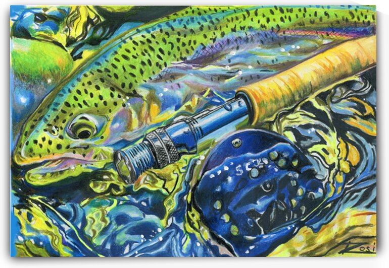 Rainbow Reflection by Rosi Oldenburg