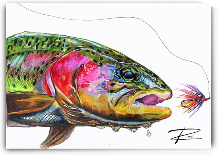 Rainbow II by Rosi Oldenburg