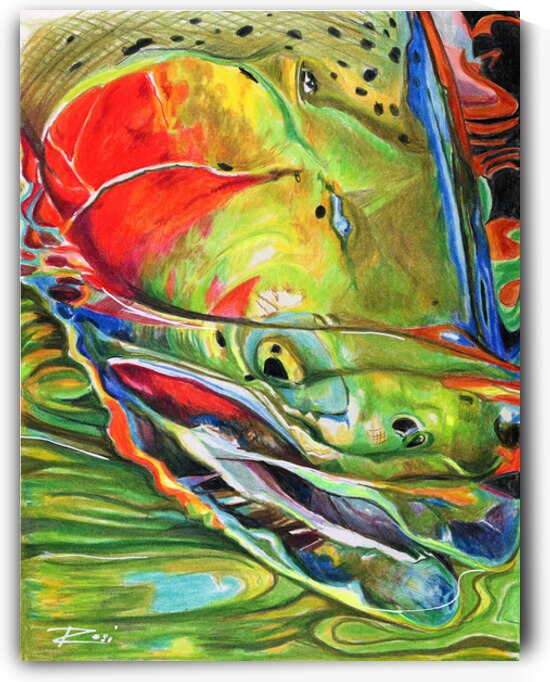 Rippled II by Rosi Oldenburg