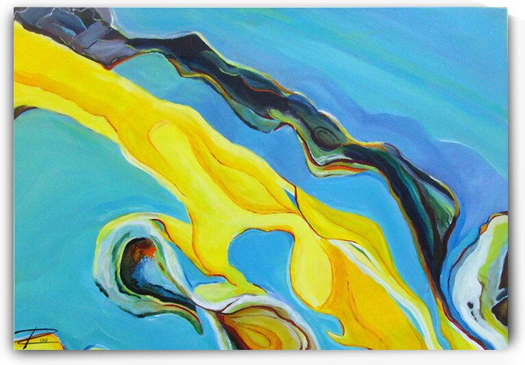 African Rock by Rosi Oldenburg