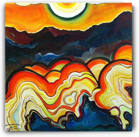 Late Afternoon by Rosi Oldenburg