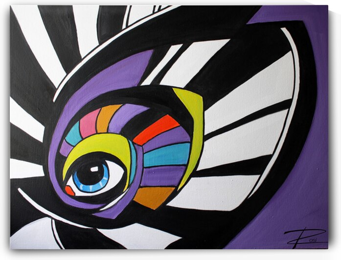 Looking Upstairs by Rosi Oldenburg