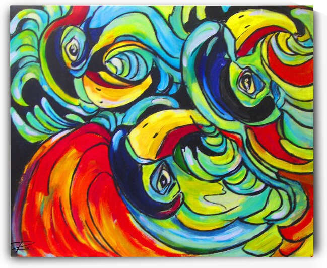 Papaguy by Rosi Oldenburg