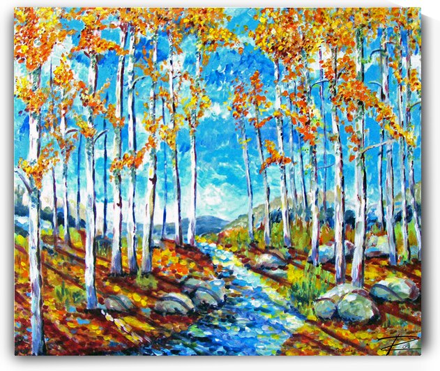 Aspens 2 by Rosi Oldenburg