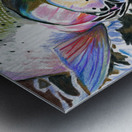 On the Loose Metal print