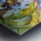 Pike with Lure II Metal print