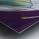 Blue Wing Metal print