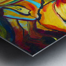 Golden Peaks Metal print