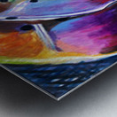 STEELHEAD CLOSEUP  Metal print