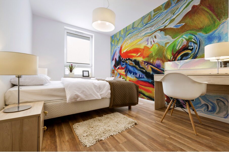 Dolly Varden II Mural print