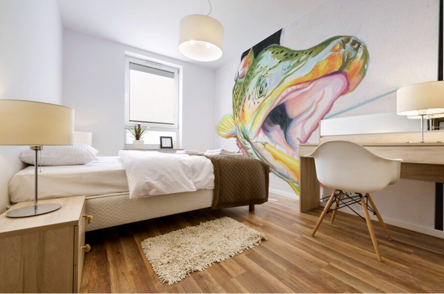 Big Mouth Mural print