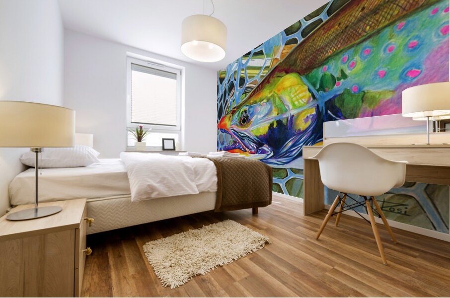 Dolly Varden IV Mural print