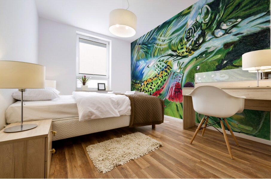 Rainbow Release Mural print