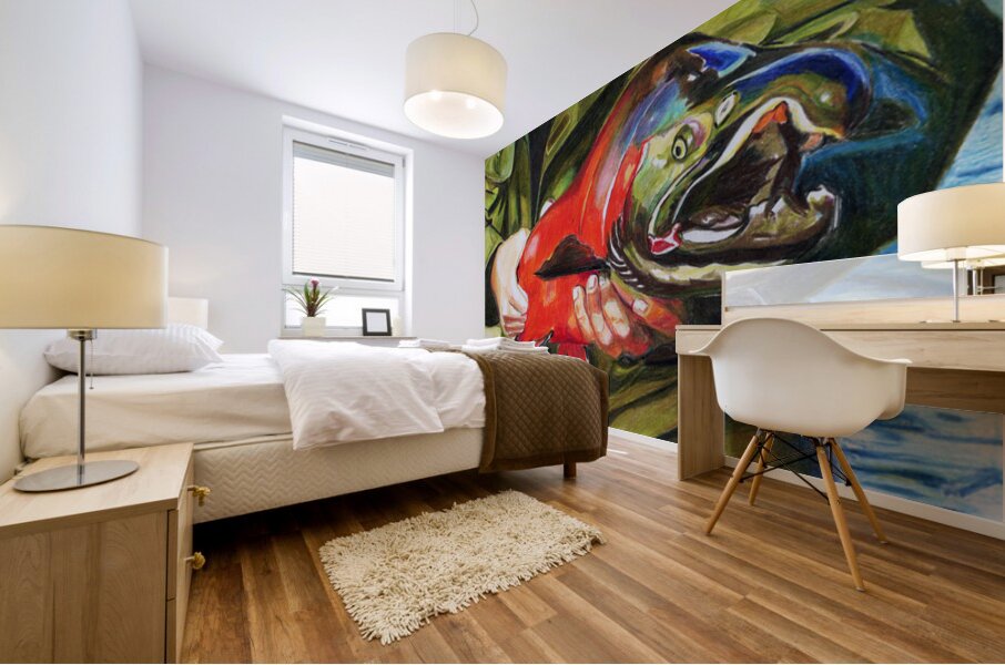 Coho III Mural print