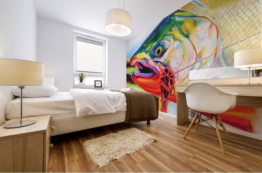 Coho Salmon Mural print