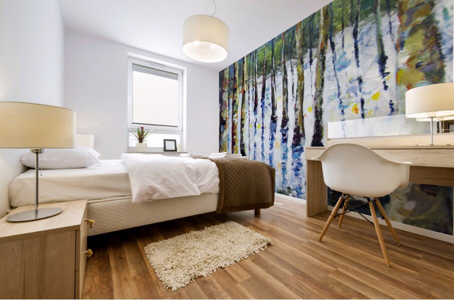 Rocky Creek Mural print