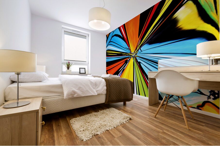 Undisturbed Mural print