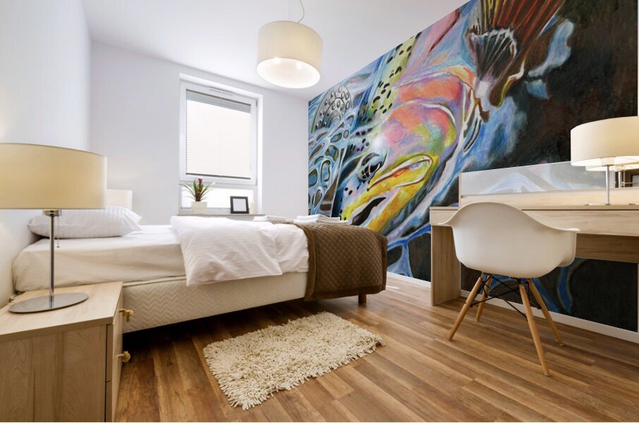 Reel Reflection II Mural print