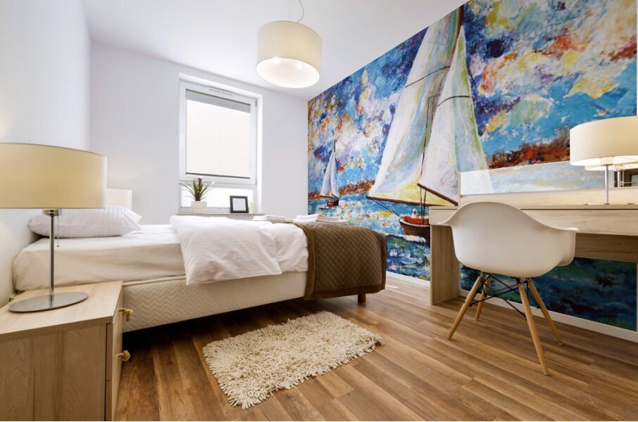 Sailboat Impression murale