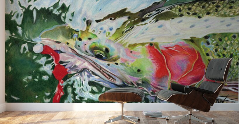 Scarlett O Steelhead Wall Murals