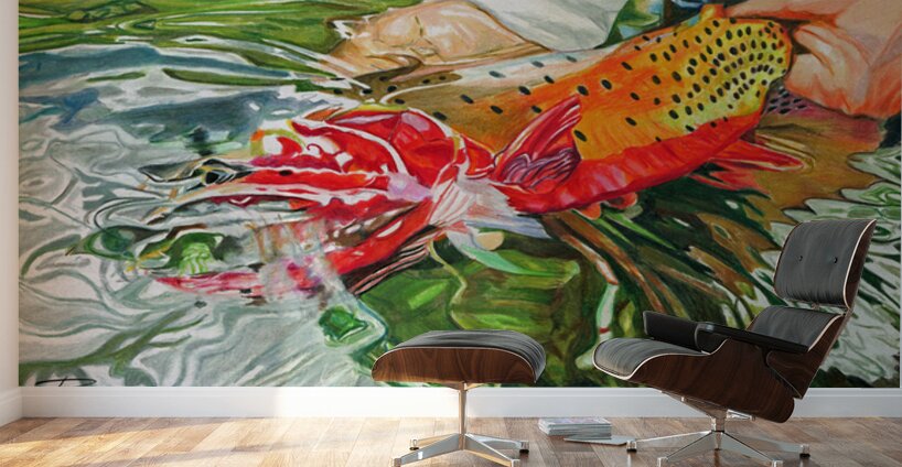 Colorado River Cutthroat Wall Murals