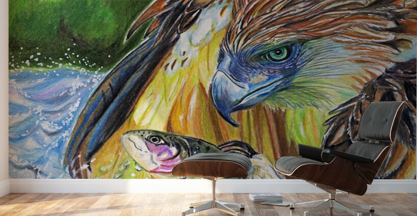 Under The Eagles Wings Wall Murals