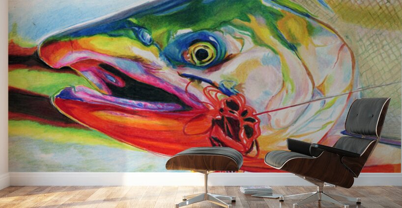 Coho Salmon Wall Murals