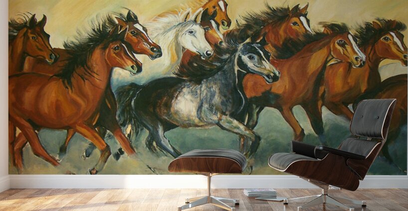 Stampede Wall Murals