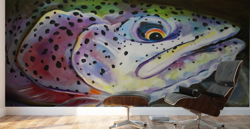 Leopard Trout Wall Murals