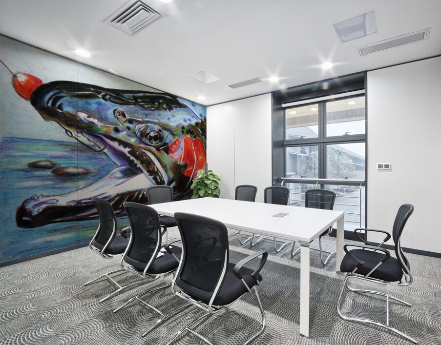 Hooked Steelhead Wall Printing