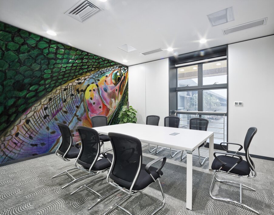 In the Net Wall Printing