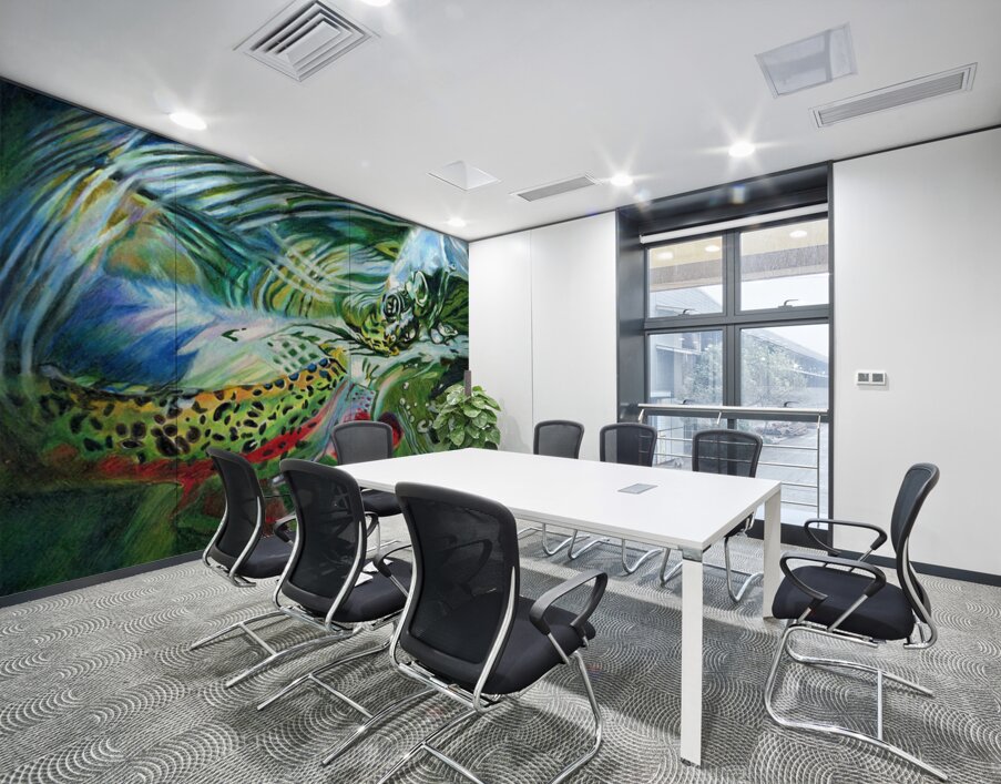 Rainbow Release Wall Printing