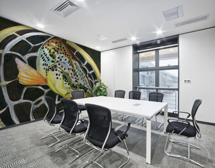 In The Net II Wall Printing