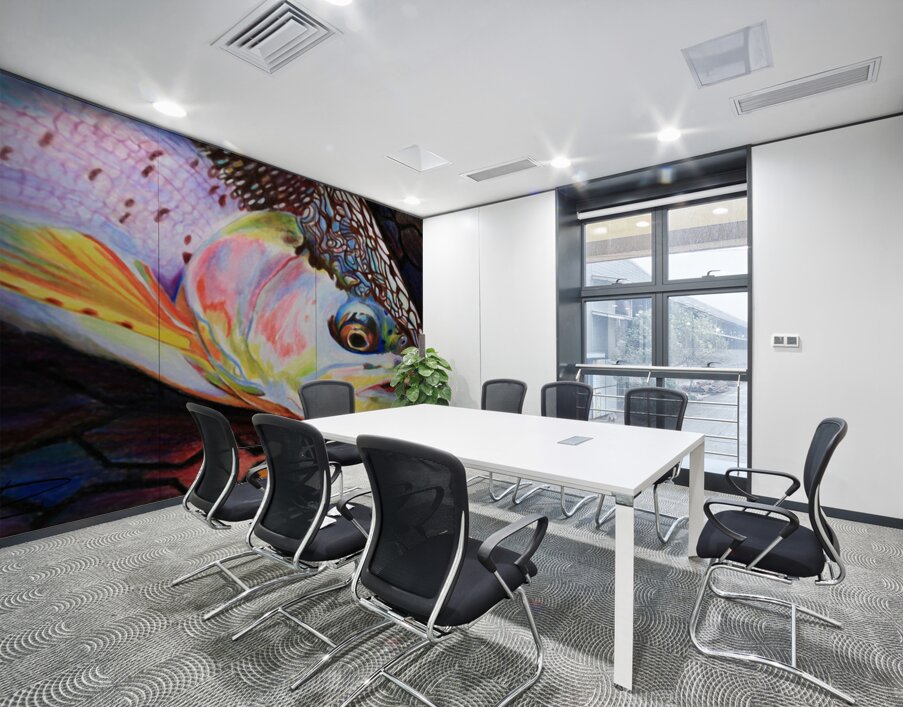 On Dry Land Wall Printing